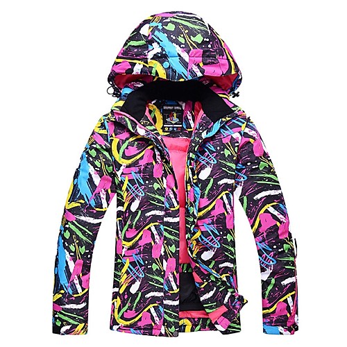 

Women's Ski Jacket Ski / Snowboard Winter Sports Thermal / Warm Windproof Skiing Winter Jacket Ski Wear / Long Sleeve