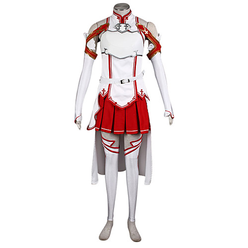 

Inspired by SAO Alicization Yuuki Asuna Anime Cosplay Costumes Japanese Cosplay Suits Patchwork Blouse Skirt Sleeves For Women's / Waist Accessory / Strap / More Accessories / Waist Accessory