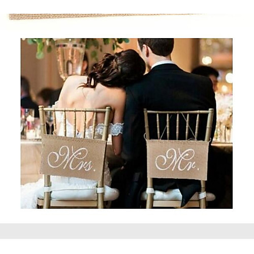 

Unique Wedding Décor Flax / Mixed Material Wedding Decorations Wedding / Engagement / Wedding Party Classic Theme All Seasons