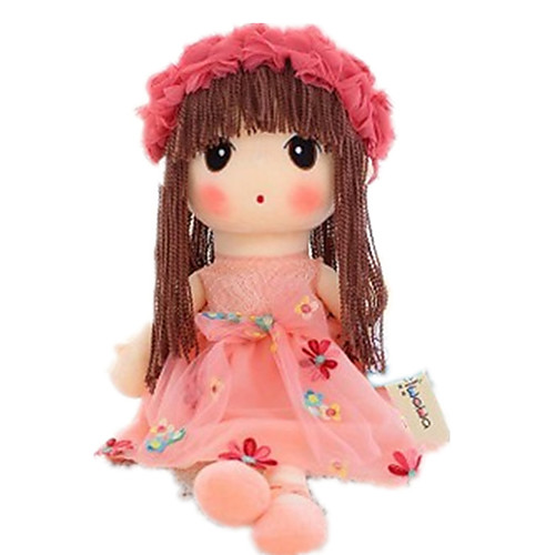 

Stuffed Animal Plush Doll Plush Toys Plush Dolls Stuffed Animal Plush Toy Cute Child Safe Non Toxic Fun Lovely Hand Applied Eyelashes Tipped and Sealed Nails Floppy Head Natural Skin Tone Cloth Plush