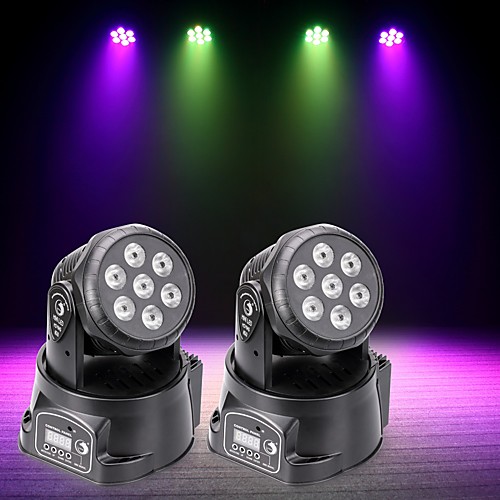 

U'King Disco Lights Party Light LED Stage Light / Spot Light DMX 512 / Master-Slave / Sound-Activated 70 W Outdoor / Party / Stage Professional Red Green RGBWhite for Dance Party Wedding DJ Disco