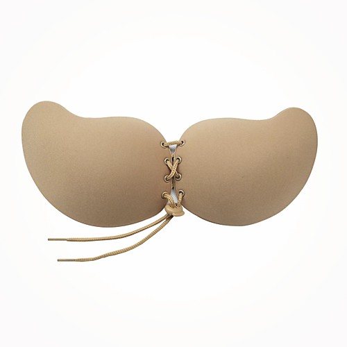 

Women's Strapless & Multi-Way Water Bras & Gel Bras Balcony Bras Solid Colored Sexy Black Beige