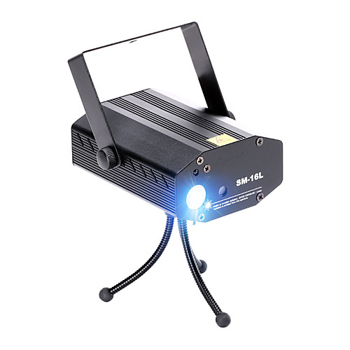 

U'King Disco Lights Party Light Laser Stage Light Sound-Activated / Auto / Remote Control 4 W Outdoor / Party / Stage Professional Red Green for Dance Party Wedding DJ Disco Show Lighting