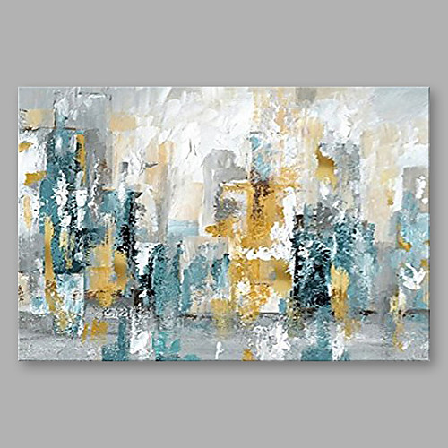 

Oil Painting Hand Painted Horizontal Abstract Modern Stretched Canvas
