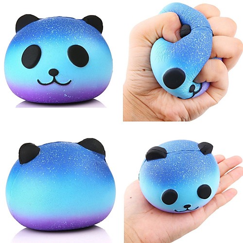 

Stress Reliever Galaxy Starry Sky Stress and Anxiety Relief Panda - 1 pcs Kid's Adults' Party Favors, Science Gift Education Toys for Kids and Adults