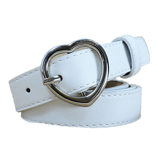 

Women's Active / Basic Wide Belt - Solid Colored / PU