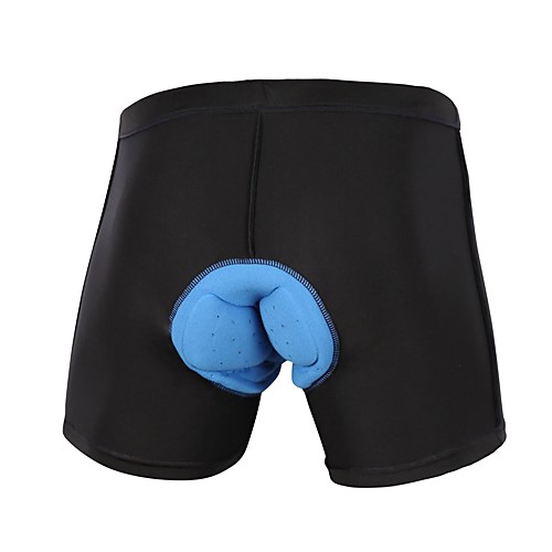 

Men's Women's Cycling Under Shorts Bike Underwear Shorts Padded Shorts / Chamois Quick Dry Sports Solid Color Polyester Black Clothing Apparel Bike Wear / High Elasticity