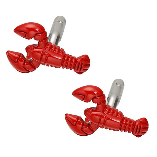 

Cufflinks Lobster Casual / Sporty Brooch Jewelry Red For Birthday