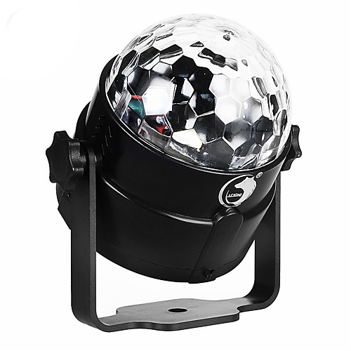 

U'King Disco Lights Party Light LED Stage Light / Spot Light Sound-Activated / Music-Activated 6 W For Home / Outdoor / Party Portable RGB for Dance Party Wedding DJ Disco Show Lighting