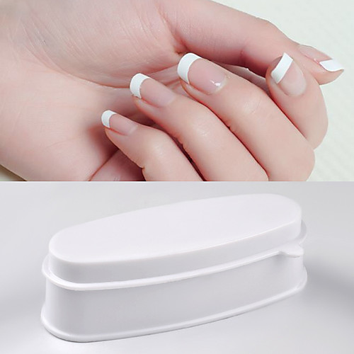 

1pc Plastic Nail Art Accessories Multi-function Durable Personalized Classic Chic & Modern Party / Evening Daily Nail Art Storage Box for Finger Nail Toe Nail