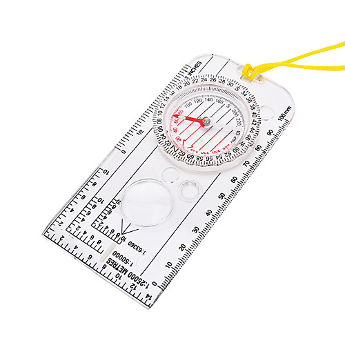 

Compasses Directional Nautical ABS Camping / Hiking Camping / Hiking / Caving Trekking Transparent