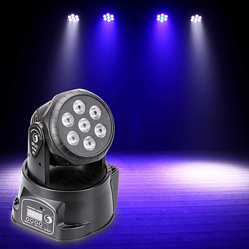 

U'King Disco Lights Party Light LED Stage Light / Spot Light DMX 512 / Master-Slave / Sound-Activated 70 W Outdoor / Party / Stage Professional Red Green RGBWhite for Dance Party Wedding DJ Disco