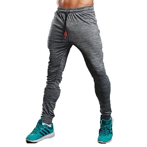 

Men's Sweatpants Joggers Jogger Pants Track Pants Pants / Trousers Sweatpants Athleisure Wear Drawstring Fitness Gym Workout Workout Exercise Breathable Quick Dry Sweat-wicking Sport Solid Colored