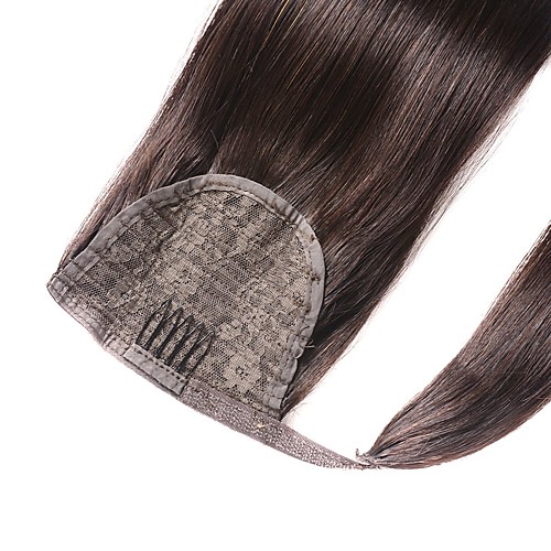 

Ponytails Human Hair Hair Piece Hair Extension Straight