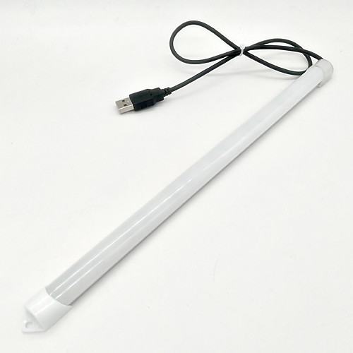 

1PC 50CM USB 5V Waterproof 15W 36X 5050 15mm Warm WhiteCold White Rigid LED Light Bars White PC tube