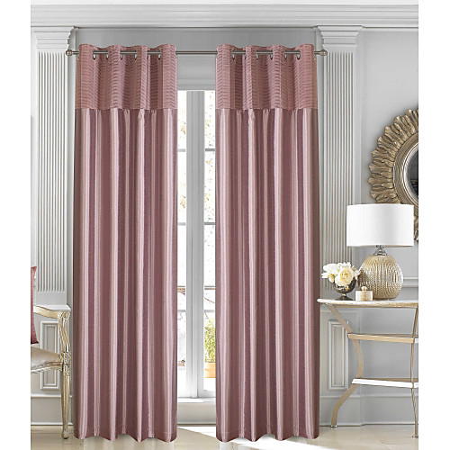 

Blackout Curtains Drapes Two Panels / Pleated / Bedroom