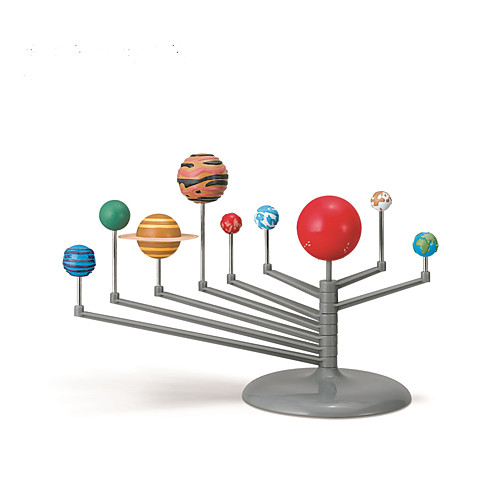 

Solar System Painting Toy Model Building Kit DIY Nine Planets Kid's Boys' Girls' Toy Gift 1 pcs