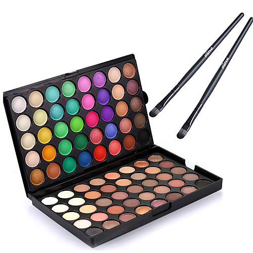 

Eyeshadow Palette Makeup Brushes Dry Matte Shimmer Ammonia Free Formaldehyde Free Glitter Shine Long Lasting