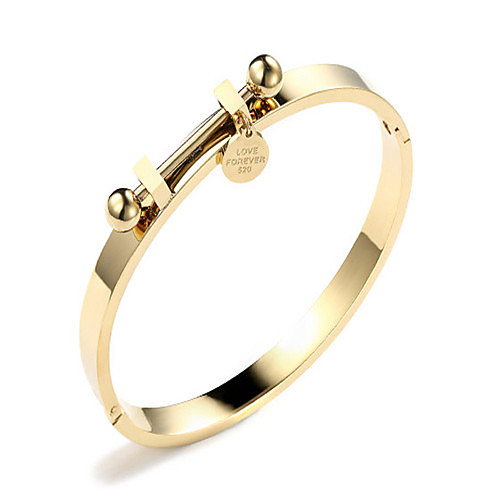 

Women's Bracelet Bangles Ladies Korean Fashion Alloy Bracelet Jewelry Gold / Rose Gold For Gift Daily Date
