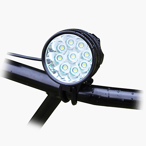 

ANOWL 6265 LED Light 9000 lm LED LED 7 Emitters 3 Mode Easy Carrying Cycling / Bike Black