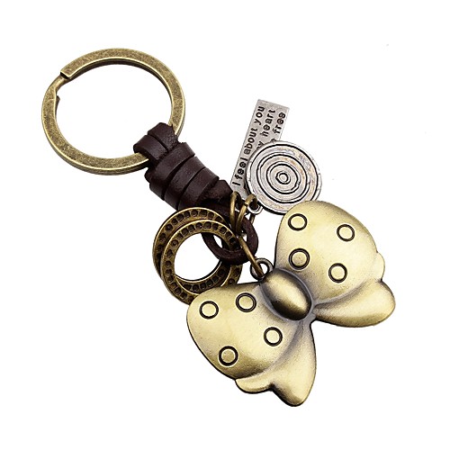

Keychain Korean Ring Jewelry Gold For Gift Daily