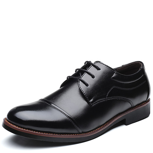 

Men's Formal Shoes Spring / Summer Party & Evening Oxfords Microfiber Black / Brown