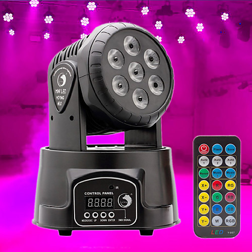 

U'King Disco Lights Party Light LED Stage Light / Spot Light DMX 512 / Master-Slave / Sound-Activated 70 W Outdoor / Party / Stage Professional Red Green for Dance Party Wedding DJ Disco Show Lighting