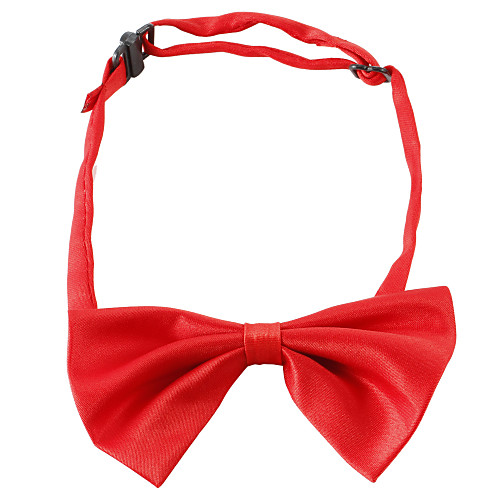 

Cat Dog Tie / Bow Tie Bowknot Cotton Purple Red