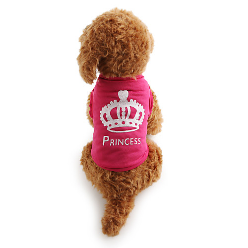 

Cat Dog Shirt / T-Shirt Puppy Clothes Tiaras & Crowns Casual / Daily Dog Clothes Puppy Clothes Dog Outfits Rose Costume for Girl and Boy Dog Terylene XS S M L