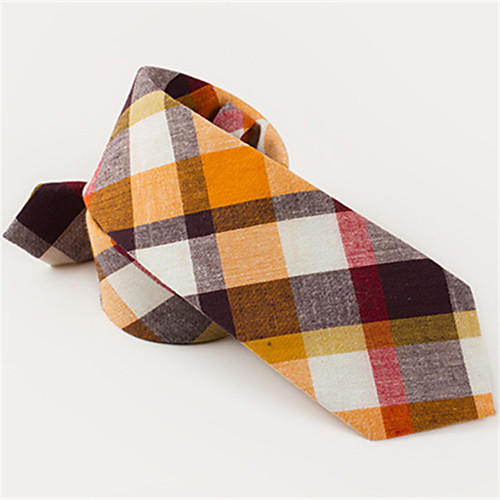 

Men's Cotton Necktie - Jacquard