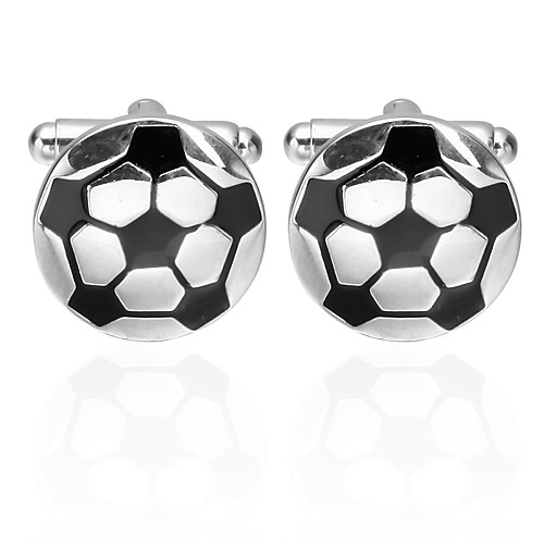 

Cufflinks Football Casual / Sporty Brooch Jewelry Black For Carnival