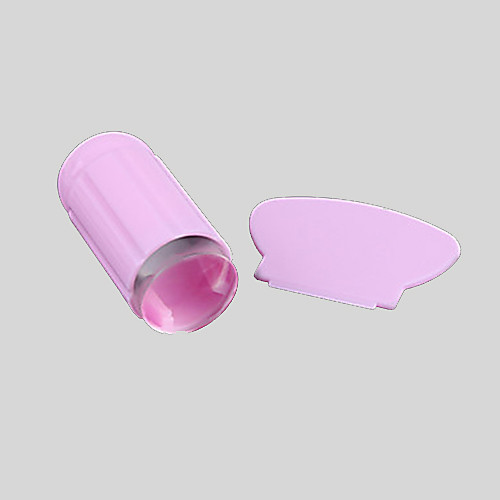 

Nail Art Transparent Silicone Stamper & Scraper Kit