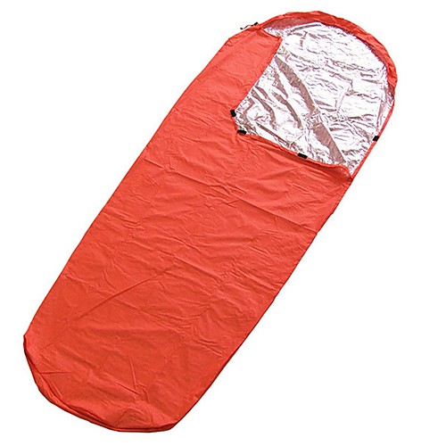 

Emergency Blanket Emergency Sleeping Bag Outdoor Camping Envelope / Rectangular Bag 26 °C Single Synthetic Warm Heat Retaining Heat-Insulated All Seasons for Camping / Hiking Traveling Outdoor
