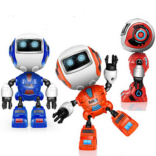 

RC Robot Learning & Education 2.4G Chrome / Alloy With Speaker Music / Casual Glow / Mini / Sound Out NO