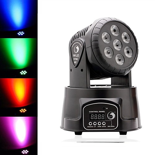 

U'King Disco Lights Party Light LED Stage Light / Spot Light DMX 512 / Master-Slave / Sound-Activated 70 W Outdoor / Party / Stage Professional Red Green for Dance Party Wedding DJ Disco Show Lighting