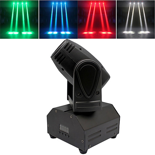 

U'King Disco Lights Party Light LED Stage Light / Spot Light DMX 512 / Master-Slave / Sound-Activated 10 W For Home / Outdoor / Party Professional RGB White for Dance Party Wedding DJ Disco Show