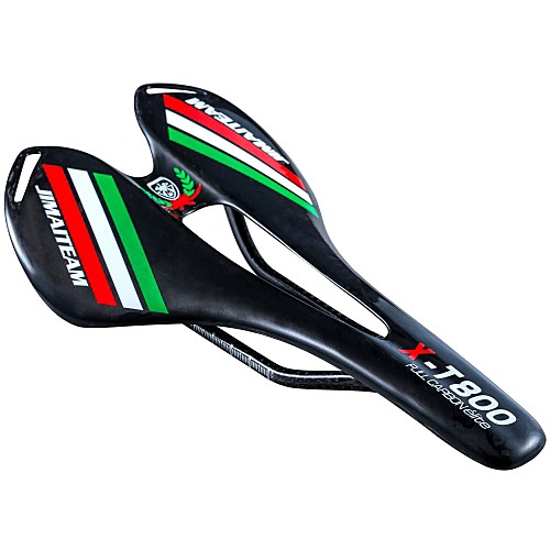 

Bike Saddle / Bike Seat Comfort Hollow Design Carbon Fiber Cycling Road Bike Mountain Bike MTB Black