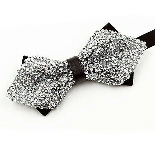 

Men's Party / Vintage Bow Tie - Crystal / Rhinestone