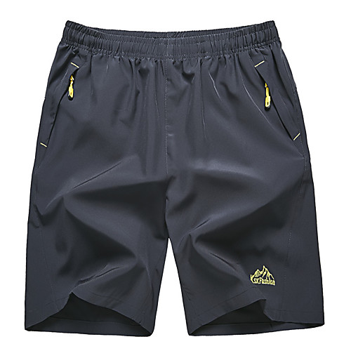 

Men's Running Shorts Athletic Shorts Bottoms Cotton Fitness Gym Workout Exercise Breathable Comfortable Plus Size Sport Black Green Gray / Stretchy