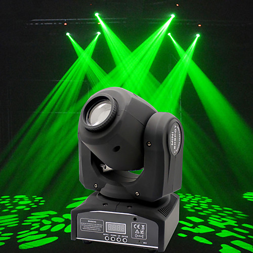 

U'King Disco Lights Party Light LED Stage Light / Spot Light 9/11 DMX 512 / Master-Slave / Sound-Activated 30 W For Home / Outdoor / Party White for Dance Party Wedding DJ Disco Show Lighting