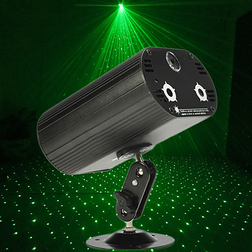 

U'King Disco Lights Party Light Laser Stage Light DMX 512 / Master-Slave / Sound-Activated 9 W Outdoor / Party / Stage Professional Red Green for Dance Party Wedding DJ Disco Show Lighting