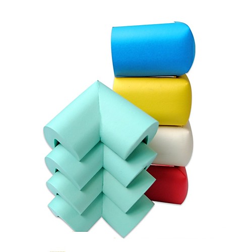 

4PCS Child Safety Soft Protector Table Corner Protection Cover Children Anticollision Ramdon Color
