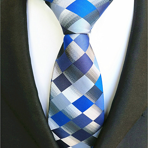 

Men's Work / Casual Necktie - Plaid / Checkered
