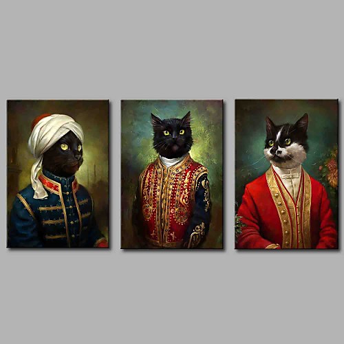 

Print Stretched Canvas Prints Comtemporary Three Panels Art Prints