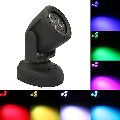 

U'King Disco Lights Party Light LED Stage Light / Spot Light / LED Par Lights Sound-Activated / Auto / Remote Control 15 W Party / Stage / Wedding Professional Red Blue Green for Dance Party Wedding