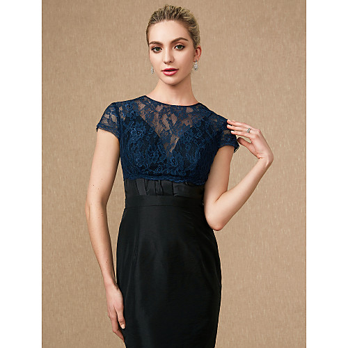 

Short Sleeve Shrugs Lace Wedding / Party / Evening Women's Wrap With Lace / Buttons