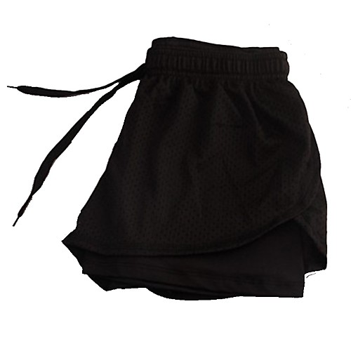 

Women's Running Shorts Bottoms Spandex Gym Workout Running Outdoor Indoor Wearable Sport Black Fuchsia