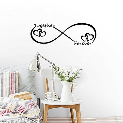 

Wall Stickers Words & Quotes Wall Stickers Decorative Wall Stickers, Vinyl Home Decoration Wall Decal Wall / Window Decoration 1pc