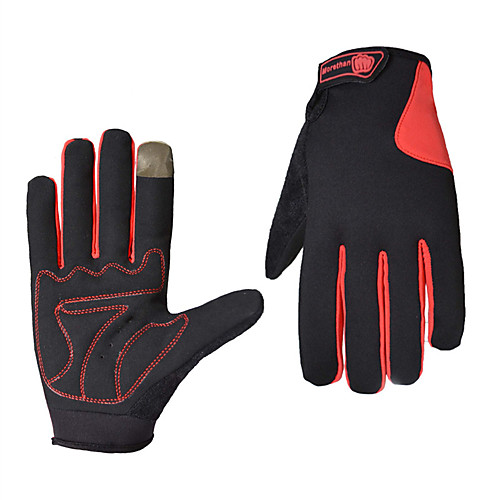 

Bike Gloves / Cycling Gloves Ski Gloves Mountain Bike Gloves Mountain Bike MTB Thermal / Warm Touch Screen Windproof Breathable Full Finger Gloves Touch Screen Gloves Sports Gloves Lycra Terry Cloth