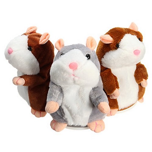 

Electronic Pets Stuffed Animal Talking Stuffed Animals Plush Toy Plush Toys Plush Dolls Hamster Animal Sounds Animals Talking Strange Toys Imaginative Play, Stocking, Great Birthday Gifts Party Favor